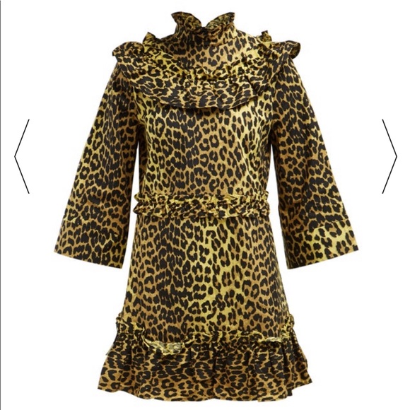 Ganni leopard dress - Picture 3 of 5